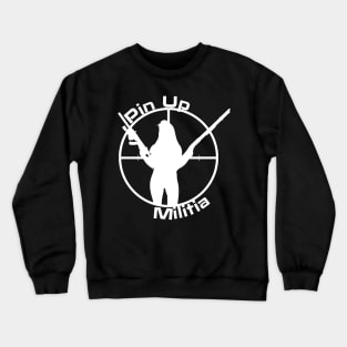 Pin Up Militia Crewneck Sweatshirt